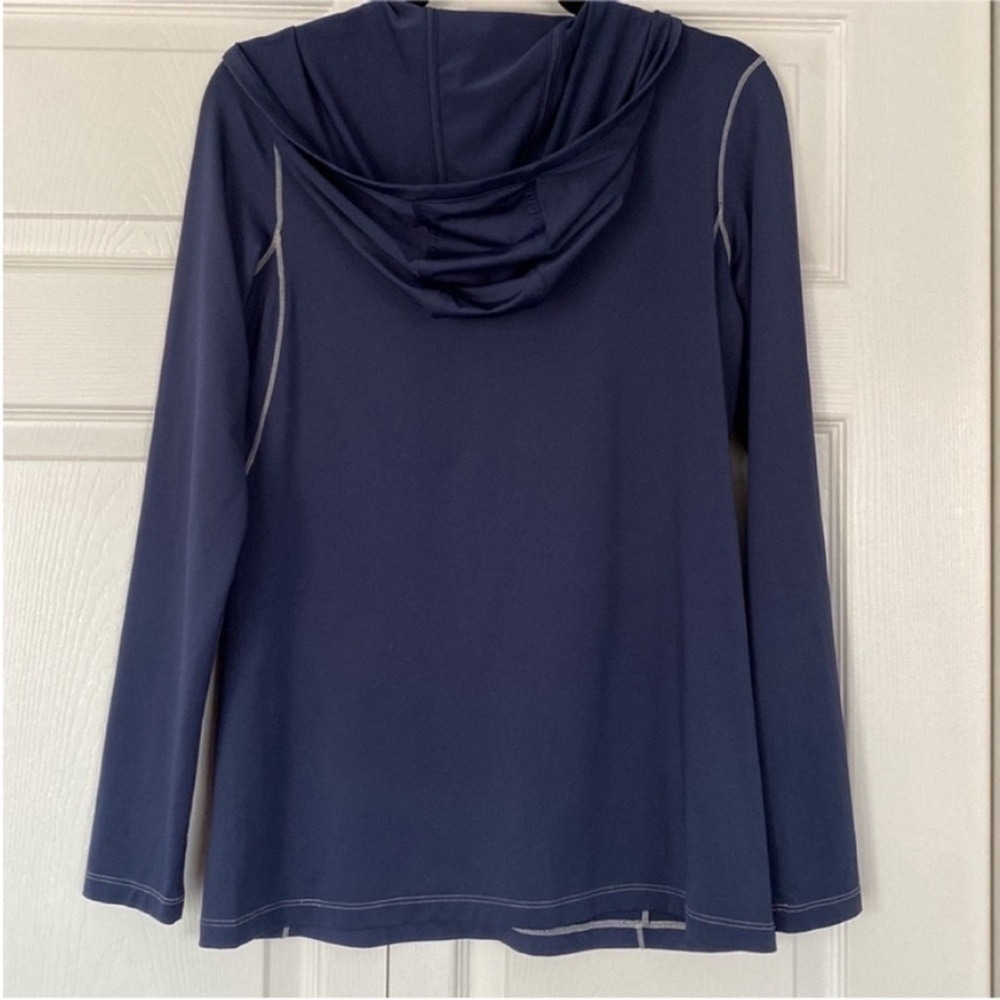 Duluth Trading Co Sun shirt Coverup Hoodie  Tunic UPF50+ Top size XS - Picture 3 of 8